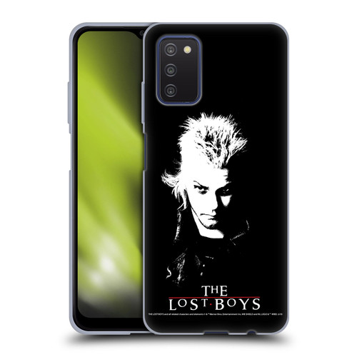 The Lost Boys Characters David Black And White Soft Gel Case for Samsung Galaxy A03s (2021)