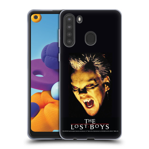 The Lost Boys Characters David Snarl Soft Gel Case for Samsung Galaxy A21 (2020)