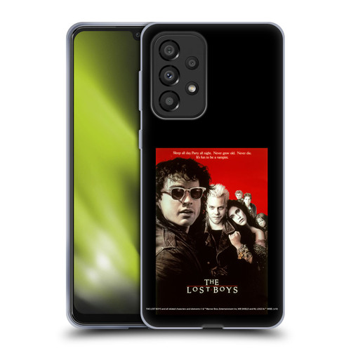 The Lost Boys Characters Poster Soft Gel Case for Samsung Galaxy A33 5G (2022)