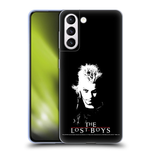 The Lost Boys Characters David Black And White Soft Gel Case for Samsung Galaxy S21+ 5G