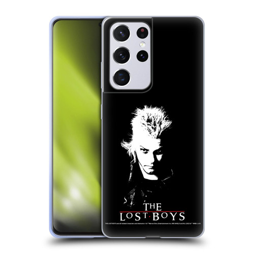 The Lost Boys Characters David Black And White Soft Gel Case for Samsung Galaxy S21 Ultra 5G