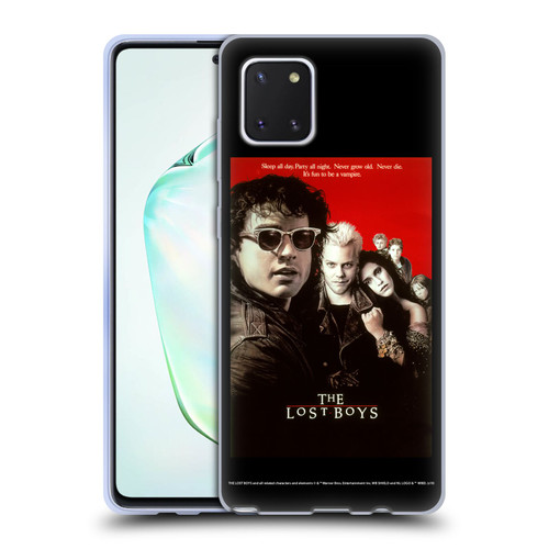 The Lost Boys Characters Poster Soft Gel Case for Samsung Galaxy Note10 Lite