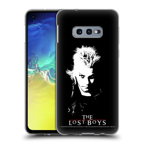 The Lost Boys Characters David Black And White Soft Gel Case for Samsung Galaxy S10e