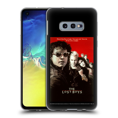 The Lost Boys Characters Poster Soft Gel Case for Samsung Galaxy S10e
