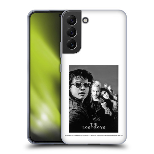 The Lost Boys Characters Poster Black And White Soft Gel Case for Samsung Galaxy S22+ 5G