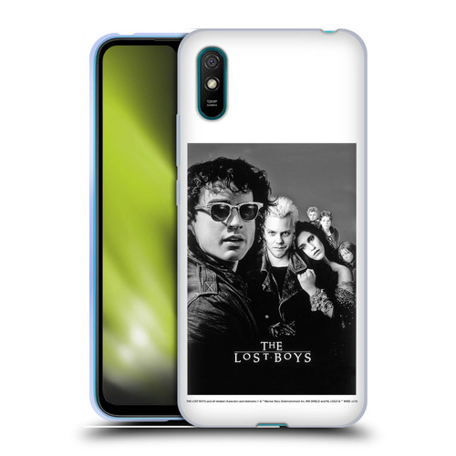 The Lost Boys Characters Poster Black And White Soft Gel Case for Xiaomi Redmi 9A / Redmi 9AT