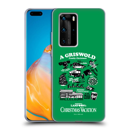 National Lampoon's Christmas Vacation Graphics Griswold Family Soft Gel Case for Huawei P40 Pro / P40 Pro Plus 5G