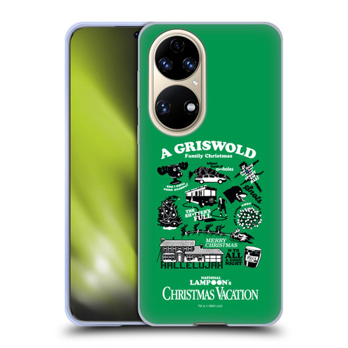 National Lampoon's Christmas Vacation Graphics Griswold Family Soft Gel Case for Huawei P50