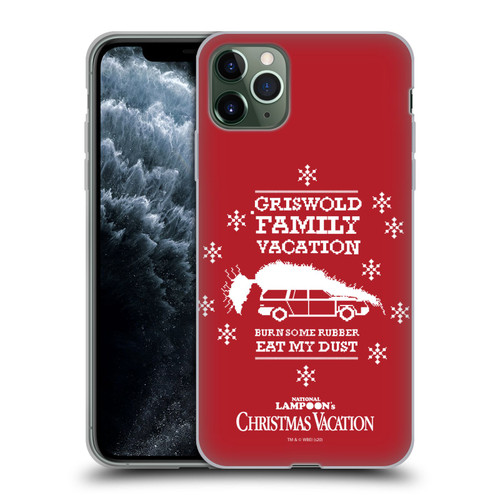 National Lampoon's Christmas Vacation Graphics Knitted Jumper Soft Gel Case for Apple iPhone 11 Pro Max