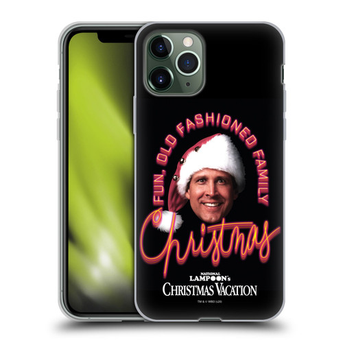 National Lampoon's Christmas Vacation Graphics Clark Griswold Soft Gel Case for Apple iPhone 11 Pro