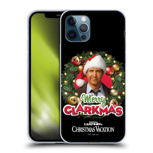 National Lampoon's Christmas Vacation Graphics Wreathe Soft Gel Case for Apple iPhone 12 / iPhone 12 Pro
