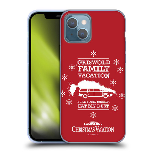 National Lampoon's Christmas Vacation Graphics Knitted Jumper Soft Gel Case for Apple iPhone 13