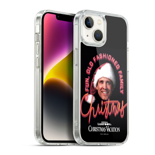 National Lampoon's Christmas Vacation Graphics Clark Griswold Soft Gel Case for Apple iPhone 14