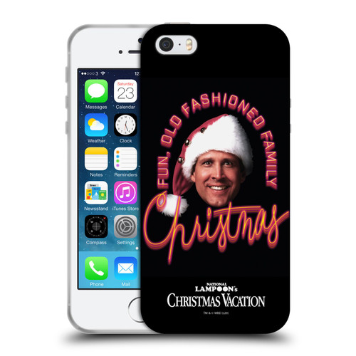 National Lampoon's Christmas Vacation Graphics Clark Griswold Soft Gel Case for Apple iPhone 5 / 5s / iPhone SE 2016