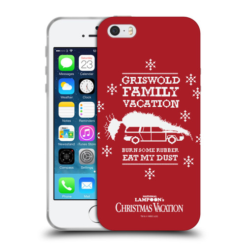 National Lampoon's Christmas Vacation Graphics Knitted Jumper Soft Gel Case for Apple iPhone 5 / 5s / iPhone SE 2016