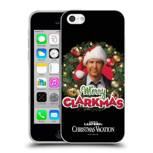 National Lampoon's Christmas Vacation Graphics Wreathe Soft Gel Case for Apple iPhone 5c