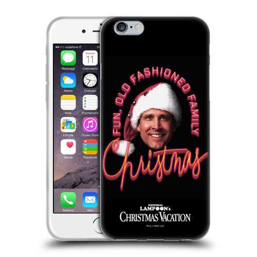 National Lampoon's Christmas Vacation Graphics Clark Griswold Soft Gel Case for Apple iPhone 6 / iPhone 6s
