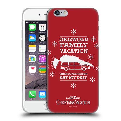 National Lampoon's Christmas Vacation Graphics Knitted Jumper Soft Gel Case for Apple iPhone 6 / iPhone 6s