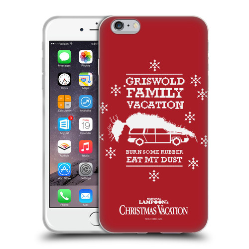 National Lampoon's Christmas Vacation Graphics Knitted Jumper Soft Gel Case for Apple iPhone 6 Plus / iPhone 6s Plus