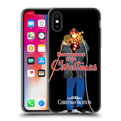 National Lampoon's Christmas Vacation Graphics Reconnect Soft Gel Case for Apple iPhone X / iPhone XS