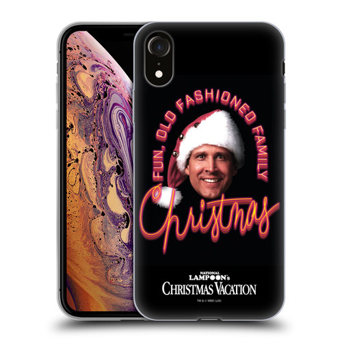 National Lampoon's Christmas Vacation Graphics Clark Griswold Soft Gel Case for Apple iPhone XR