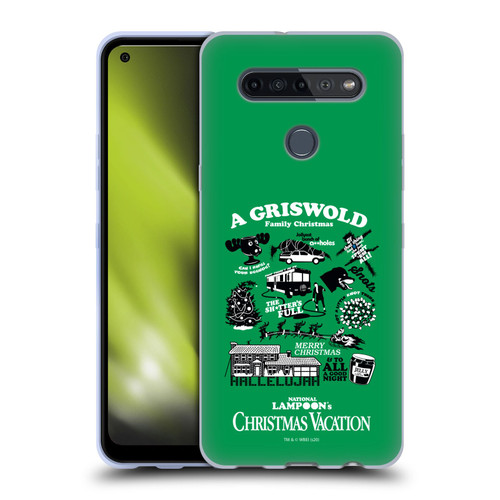 National Lampoon's Christmas Vacation Graphics Griswold Family Soft Gel Case for LG K51S