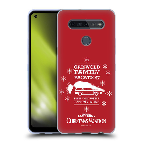 National Lampoon's Christmas Vacation Graphics Knitted Jumper Soft Gel Case for LG K51S