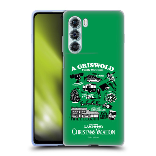 National Lampoon's Christmas Vacation Graphics Griswold Family Soft Gel Case for Motorola Edge S30 / Moto G200 5G