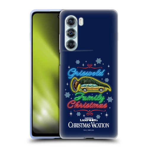National Lampoon's Christmas Vacation Graphics Neon Lights Soft Gel Case for Motorola Edge S30 / Moto G200 5G