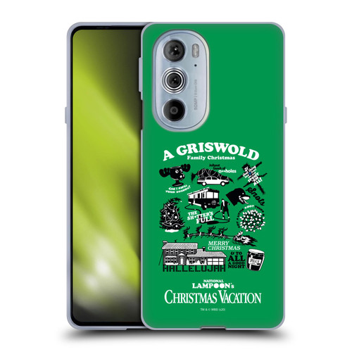 National Lampoon's Christmas Vacation Graphics Griswold Family Soft Gel Case for Motorola Edge X30