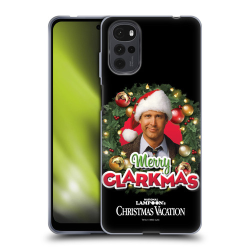 National Lampoon's Christmas Vacation Graphics Wreathe Soft Gel Case for Motorola Moto G22