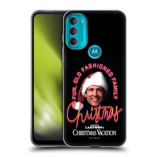 National Lampoon's Christmas Vacation Graphics Clark Griswold Soft Gel Case for Motorola Moto G71 5G