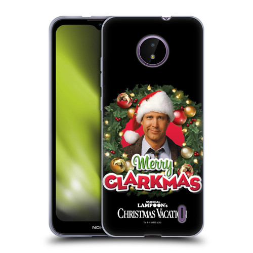 National Lampoon's Christmas Vacation Graphics Wreathe Soft Gel Case for Nokia C10 / C20