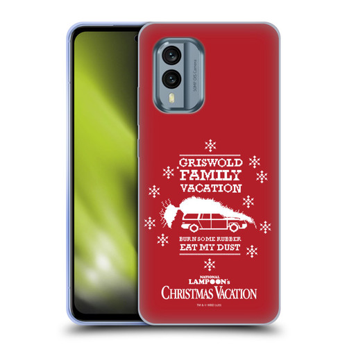 National Lampoon's Christmas Vacation Graphics Knitted Jumper Soft Gel Case for Nokia X30