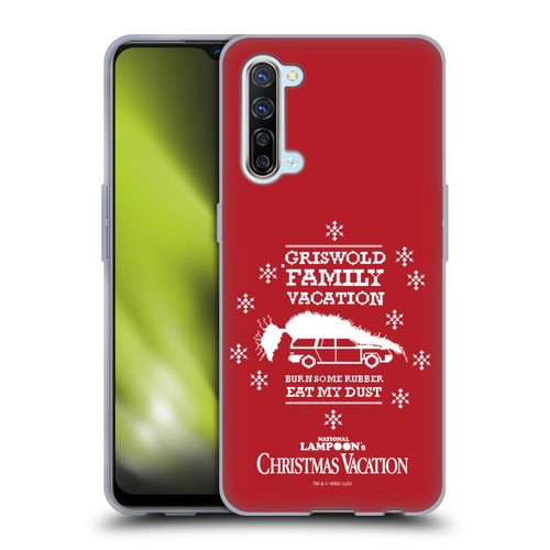National Lampoon's Christmas Vacation Graphics Knitted Jumper Soft Gel Case for OPPO Find X2 Lite 5G