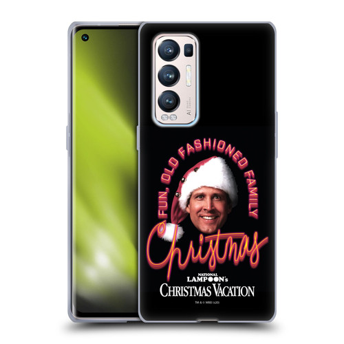 National Lampoon's Christmas Vacation Graphics Clark Griswold Soft Gel Case for OPPO Find X3 Neo / Reno5 Pro+ 5G