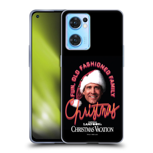 National Lampoon's Christmas Vacation Graphics Clark Griswold Soft Gel Case for OPPO Reno7 5G / Find X5 Lite