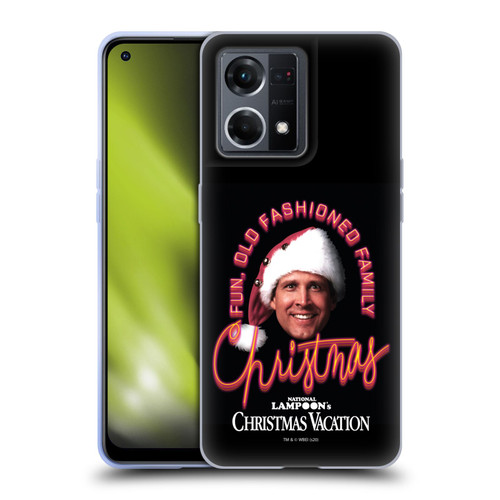 National Lampoon's Christmas Vacation Graphics Clark Griswold Soft Gel Case for OPPO Reno8 4G