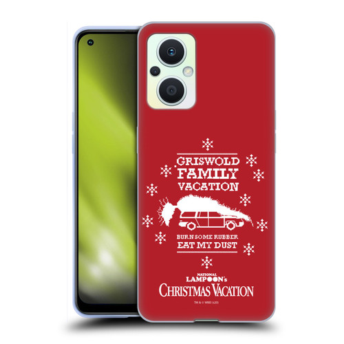 National Lampoon's Christmas Vacation Graphics Knitted Jumper Soft Gel Case for OPPO Reno8 Lite