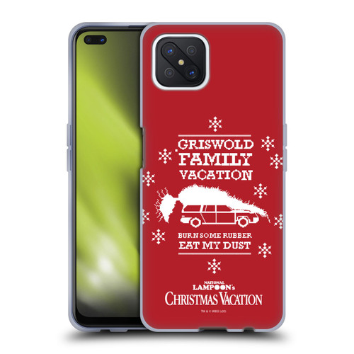 National Lampoon's Christmas Vacation Graphics Knitted Jumper Soft Gel Case for OPPO Reno4 Z 5G