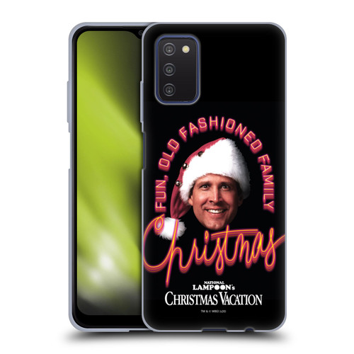 National Lampoon's Christmas Vacation Graphics Clark Griswold Soft Gel Case for Samsung Galaxy A03s (2021)