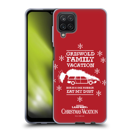 National Lampoon's Christmas Vacation Graphics Knitted Jumper Soft Gel Case for Samsung Galaxy A12 (2020)