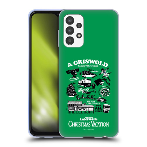 National Lampoon's Christmas Vacation Graphics Griswold Family Soft Gel Case for Samsung Galaxy A13 (2022)