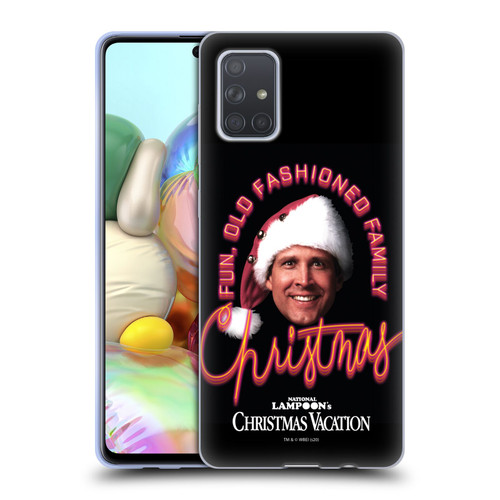 National Lampoon's Christmas Vacation Graphics Clark Griswold Soft Gel Case for Samsung Galaxy A71 (2019)