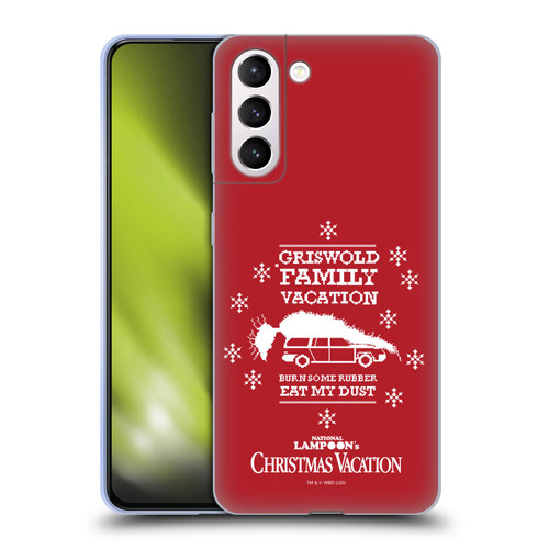 National Lampoon's Christmas Vacation Graphics Knitted Jumper Soft Gel Case for Samsung Galaxy S21+ 5G
