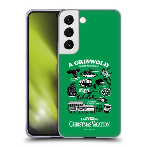 National Lampoon's Christmas Vacation Graphics Griswold Family Soft Gel Case for Samsung Galaxy S22 5G