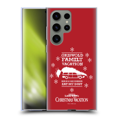 National Lampoon's Christmas Vacation Graphics Knitted Jumper Soft Gel Case for Samsung Galaxy S23 Ultra 5G