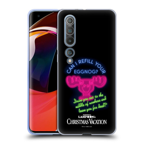 National Lampoon's Christmas Vacation Graphics Eggnog Quote Soft Gel Case for Xiaomi Mi 10 5G / Mi 10 Pro 5G
