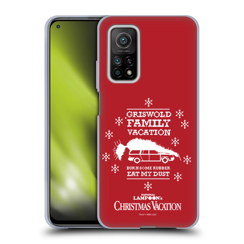 National Lampoon's Christmas Vacation Graphics Knitted Jumper Soft Gel Case for Xiaomi Mi 10T 5G