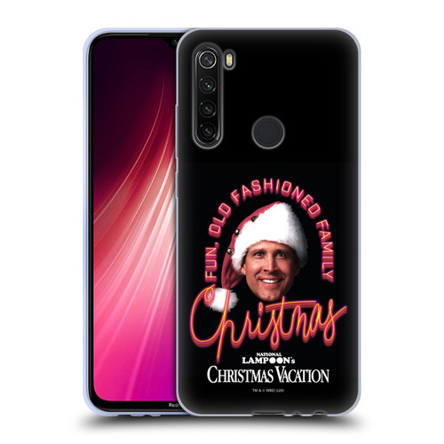 National Lampoon's Christmas Vacation Graphics Clark Griswold Soft Gel Case for Xiaomi Redmi Note 8T